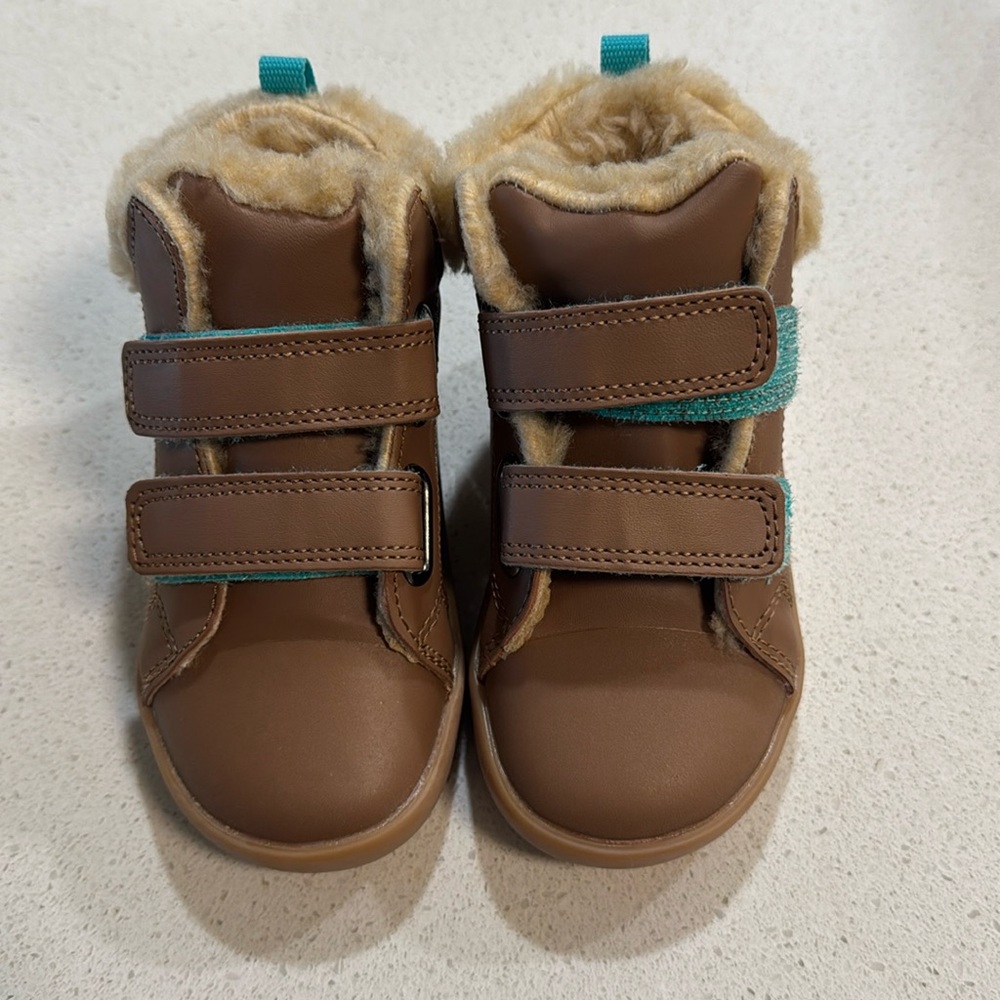 Ten Little Furry High Top Shoe